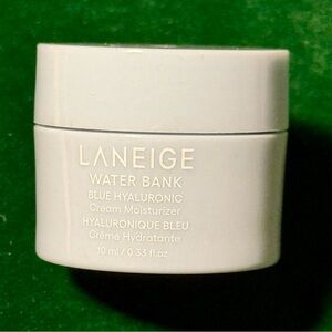 Laneige Water Bank Blue Hyaluronic Cream Moisturizer * K-Beauty * Sample Travel